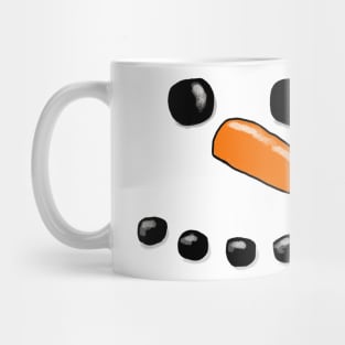 Snowman Face Mug